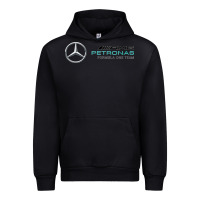 Black mercedis f1 Urban Hoodie - PixelWave