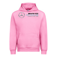 Fuchsia Pink mercedis f1 Urban Hoodie - PixelWave