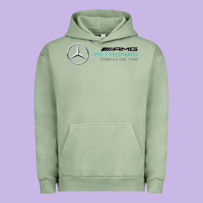 Mercedis F1 Urban Hoodie Designed By Pixelwave