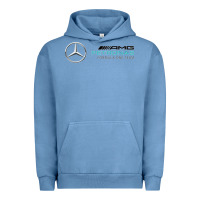 Pigment Pebble Blue mercedis f1 Urban Hoodie - PixelWave