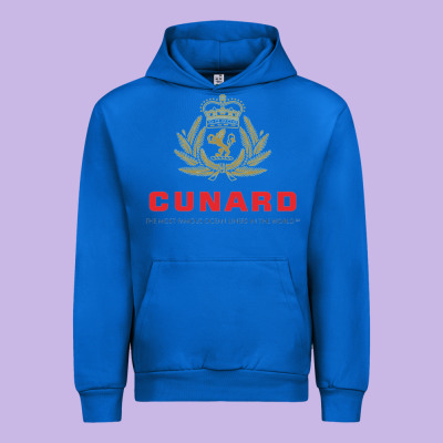 Luxury Cruises Cunard Urban Hoodie Designed By Pixelwave