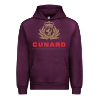 Mauve Wine luxury cruises cunard Urban Hoodie - PixelWave
