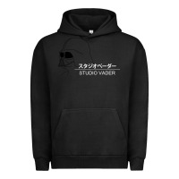 Pigment Black studio vader   star Urban Hoodie - PixelWave