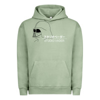 Pigment Oil Green studio vader   star Urban Hoodie - PixelWave