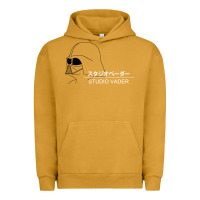Pigment Peanut Butter studio vader   star Urban Hoodie - PixelWave