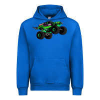 Cobalt monster truck grave digger Urban Hoodie - PixelWave