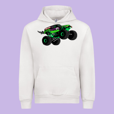 Monster Truck Grave Digger Urban Hoodie Designed By Pixelwave