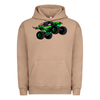 Pigment Burro monster truck grave digger Urban Hoodie - PixelWave