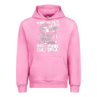 Fuchsia Pink Stay Punk Stay Drunk Urban Hoodie - PixelWave