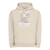 Pigment French Oak Stay Punk Stay Drunk Urban Hoodie - PixelWave