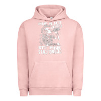 Pigment Salmon Stay Punk Stay Drunk Urban Hoodie - PixelWave