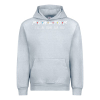 Heather Grey realtor i'll be there for you long sleeve Urban Hoodie - PixelWave