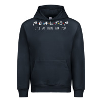 Navy realtor i'll be there for you long sleeve Urban Hoodie - PixelWave