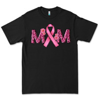 Black cancer ribbon mom Premium Tee - RanaPortraitStore