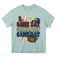 Arona Game Day lightning bolt Baseball Heavy Core Tee - HowdyJamesFarm