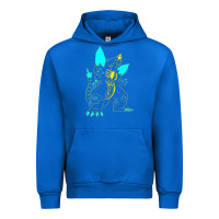 Cobalt Spacegodzilla Urban Hoodie - PixelWave