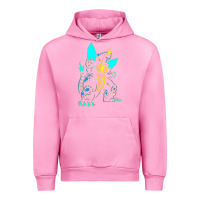 Fuchsia Pink Spacegodzilla Urban Hoodie - PixelWave