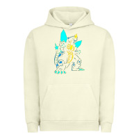 Pigment Pistachio Spacegodzilla Urban Hoodie - PixelWave