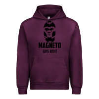 Mauve Wine magneto was right Urban Hoodie - PixelWave