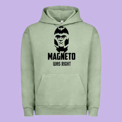 Magneto Was Right Urban Hoodie Designed By Pixelwave