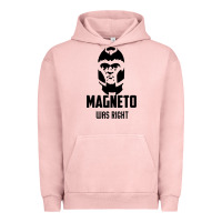 Pigment Salmon magneto was right Urban Hoodie - PixelWave