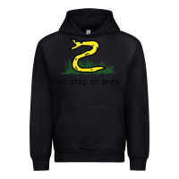 Black no step on snek,libertarian,tumblr,meme,funny,polotics,no step,on,snek Urban Hoodie - PixelWave