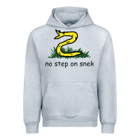 Heather Grey no step on snek,libertarian,tumblr,meme,funny,polotics,no step,on,snek Urban Hoodie - PixelWave