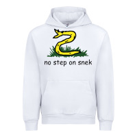 White no step on snek,libertarian,tumblr,meme,funny,polotics,no step,on,snek Urban Hoodie - PixelWave