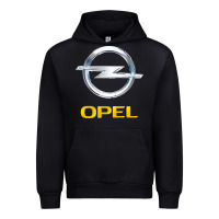 Black Opel Urban Hoodie - PixelWave