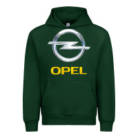 Forest Green Opel Urban Hoodie - PixelWave