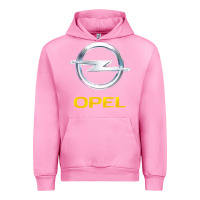 Fuchsia Pink Opel Urban Hoodie - PixelWave