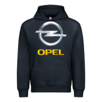Navy Opel Urban Hoodie - PixelWave