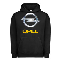 Pigment Black Opel Urban Hoodie - PixelWave