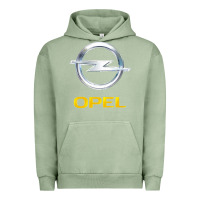 Pigment Oil Green Opel Urban Hoodie - PixelWave