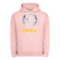 Pigment Salmon Opel Urban Hoodie - PixelWave