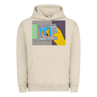 Pigment French Oak The Simpsons Old Man Yells At Cloud Newspaper V1 Urban Hoodie - PixelWave