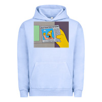 Pigment Grape Ice The Simpsons Old Man Yells At Cloud Newspaper V1 Urban Hoodie - PixelWave