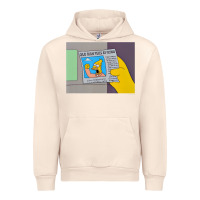 Sandshell The Simpsons Old Man Yells At Cloud Newspaper V1 Urban Hoodie - PixelWave