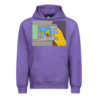 Tulip The Simpsons Old Man Yells At Cloud Newspaper V1 Urban Hoodie - PixelWave