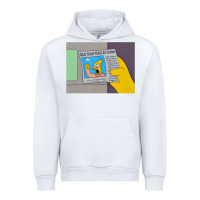 White The Simpsons Old Man Yells At Cloud Newspaper V1 Urban Hoodie - PixelWave