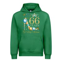 Emerald 66th birthday 66 years of being awesome 66 years old woman Urban Hoodie - PixelWave