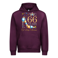 66th Birthday 66 Years Of Being Awesome 66 Years Old Woman Urban Hoodie | Teevron