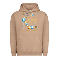 Pigment Burro 66th birthday 66 years of being awesome 66 years old woman Urban Hoodie - PixelWave