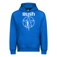 Cobalt Rush Explosion Urban Hoodie - PixelWave
