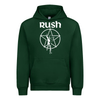 Forest Green Rush Explosion Urban Hoodie - PixelWave