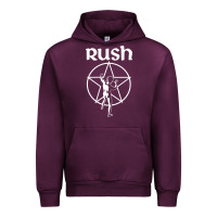 Mauve Wine Rush Explosion Urban Hoodie - PixelWave