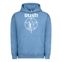 Pigment Pebble Blue Rush Explosion Urban Hoodie - PixelWave