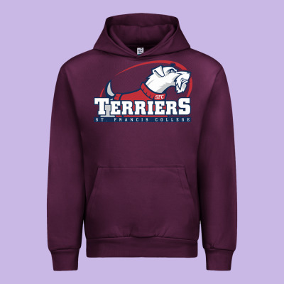 St. Francis Terriers(sfc), Brooklyn Urban Hoodie Designed By Pixelwave
