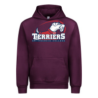 Mauve Wine st. francis terriers(SFC), brooklyn Urban Hoodie - PixelWave