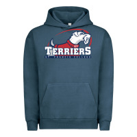 Pigment Midnight Navy st. francis terriers(SFC), brooklyn Urban Hoodie - PixelWave